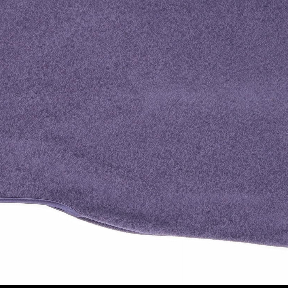 Editions Womens Purple  Fleece Gilet Jacket Size 10