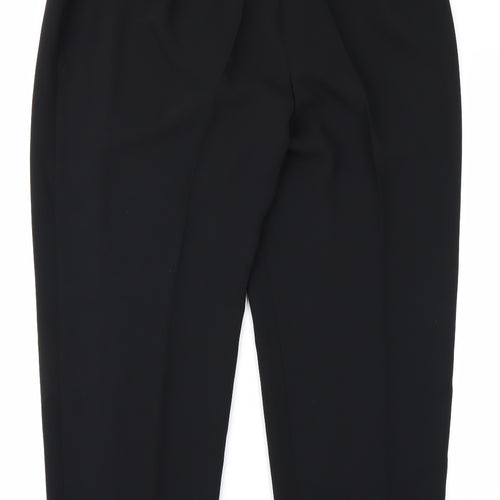 DELMOD Womens Black   Trousers  Size 20 L29 in
