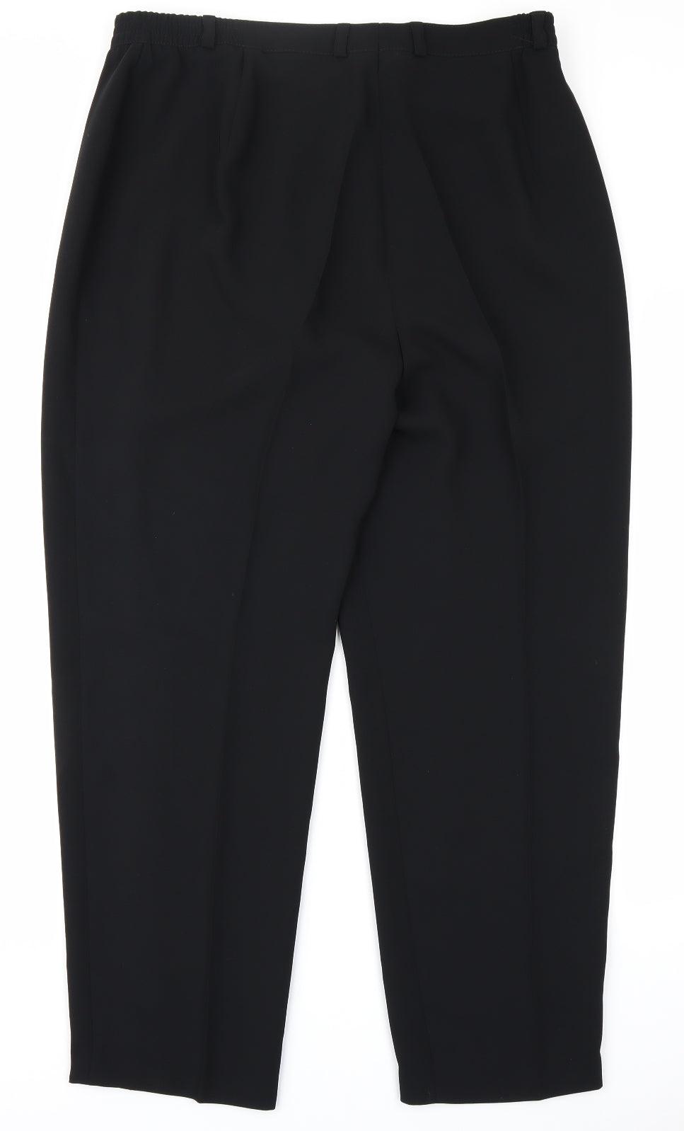 DELMOD Womens Black   Trousers  Size 20 L29 in