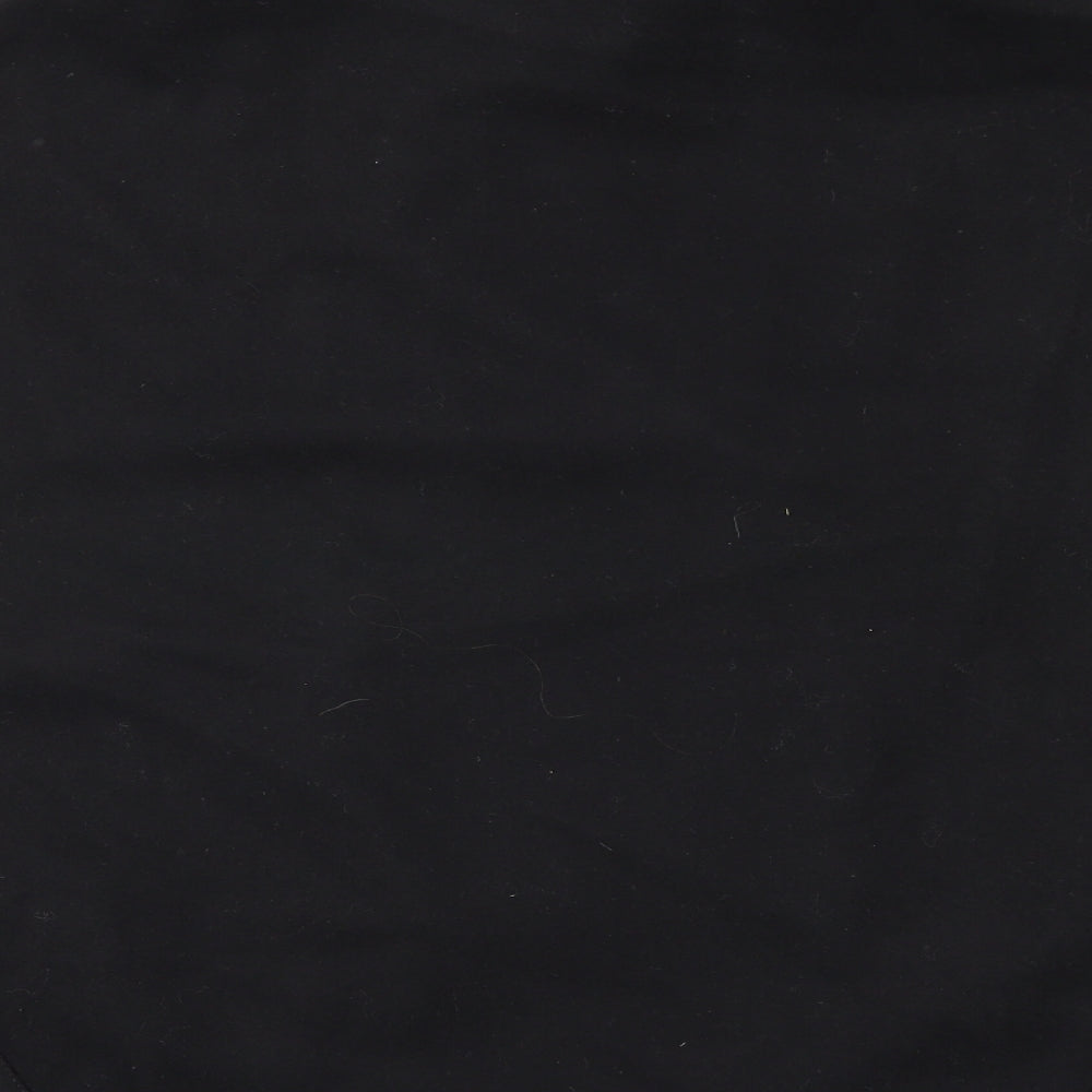 Warehouse Womens Black   Overcoat Poncho Size 10