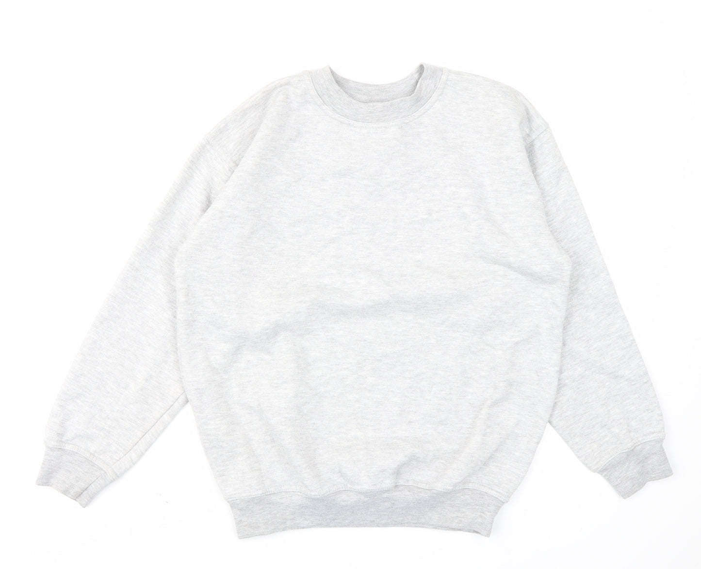 Uneek Mens Grey   Pullover Sweatshirt Size XS