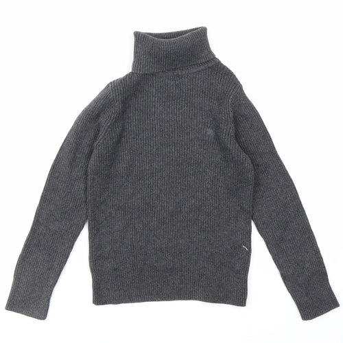 Giordano junior Boys Grey  Knit Pullover Jumper Size 4 Years