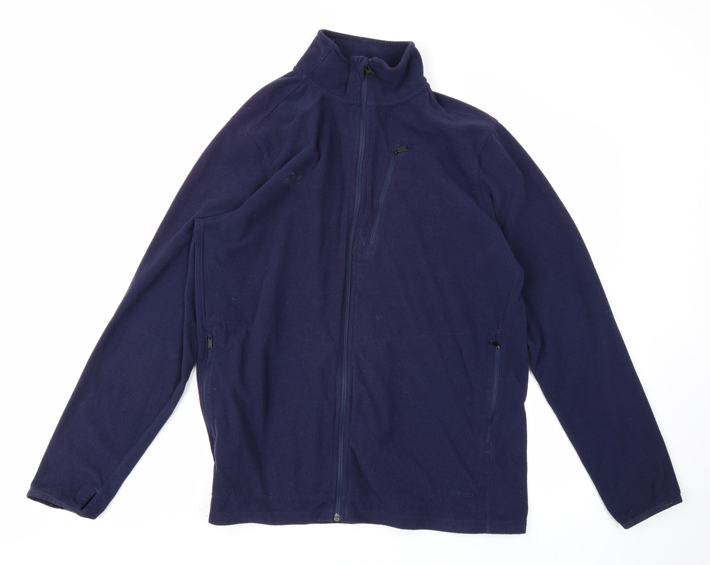 Rohan Mens Blue  Fleece Full Zip Sweatshirt Size L