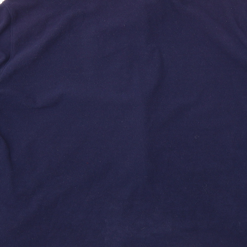 Rohan Mens Blue  Fleece Full Zip Sweatshirt Size L