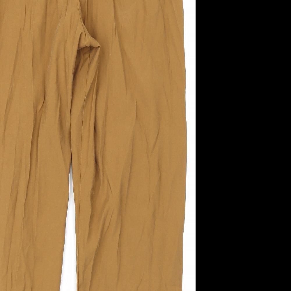 TU Womens Brown   Trousers  Size 16 L25 in