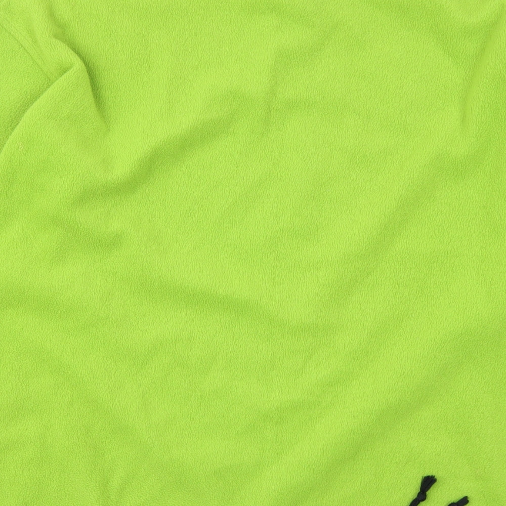 labada Womens Green  Fleece Pullover Sweatshirt Size 14