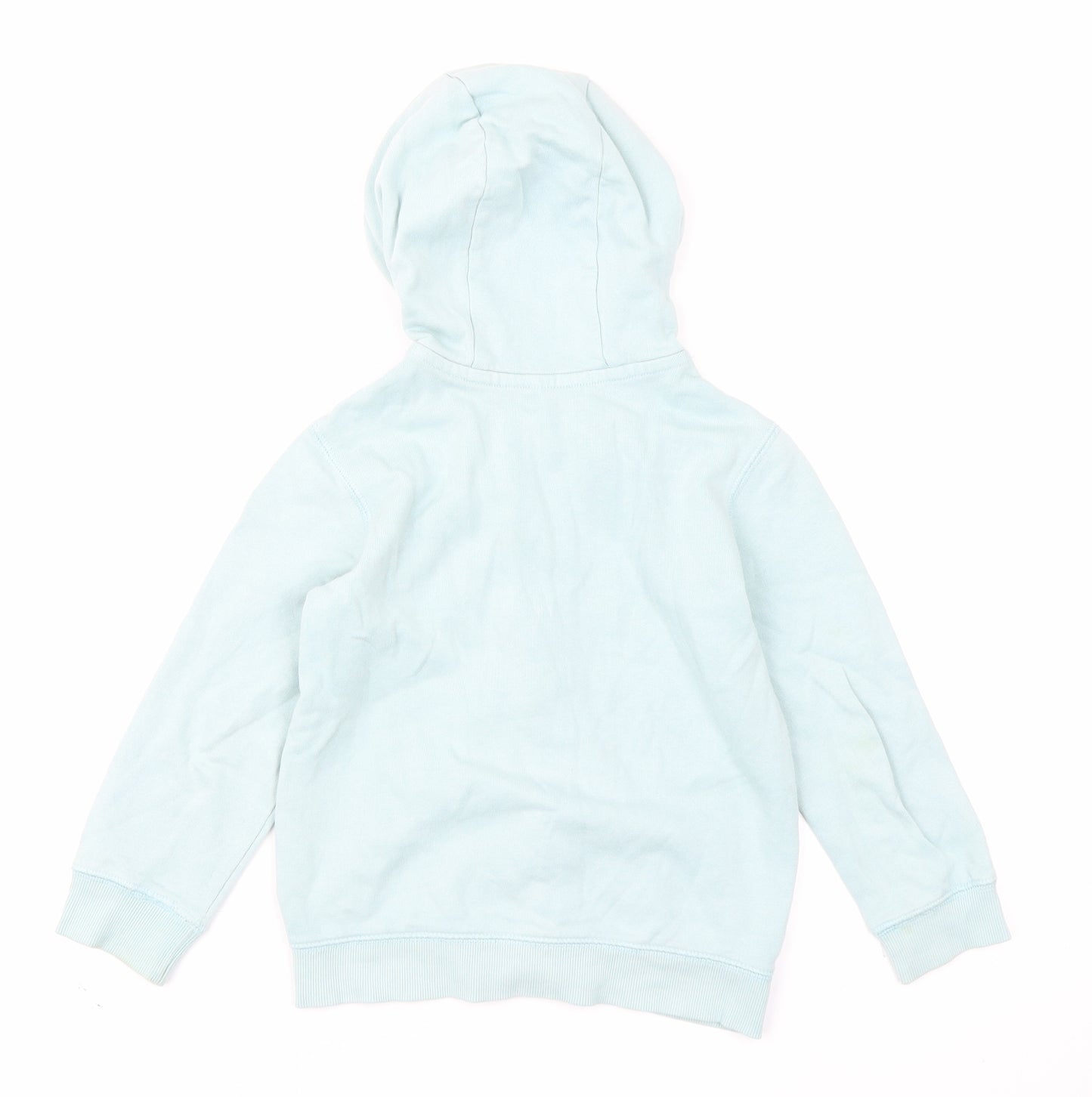 H&M Girls Blue   Full Zip Hoodie Size 2 Years