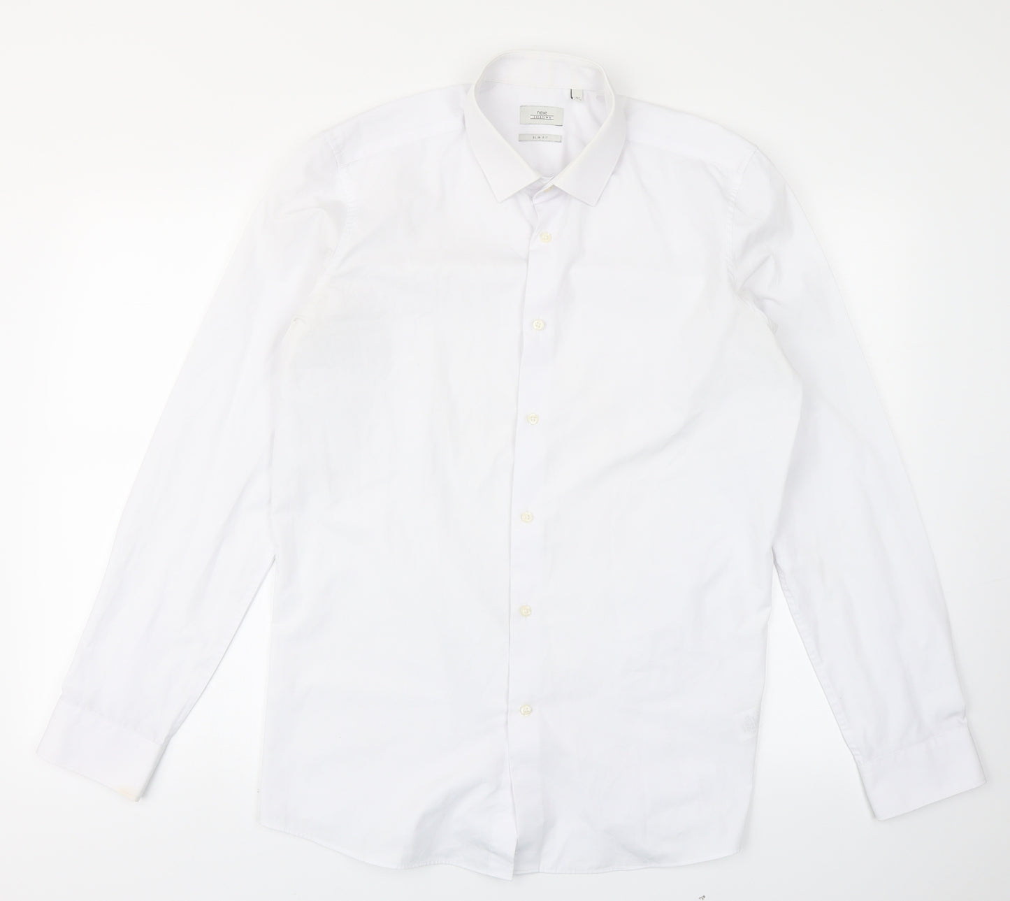 NEXT Mens White    Dress Shirt Size 16