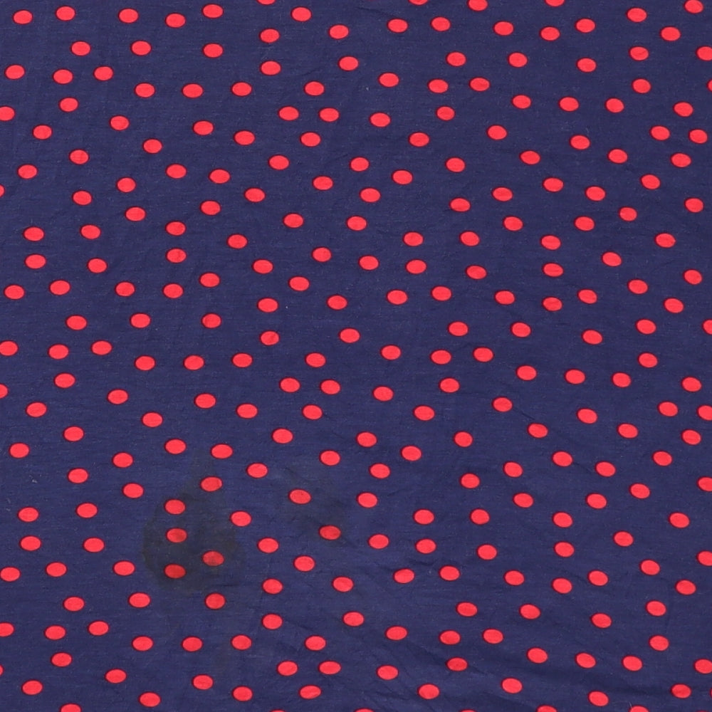 Bonmarché Womens Blue Polka Dot  A-Line Skirt Size 24