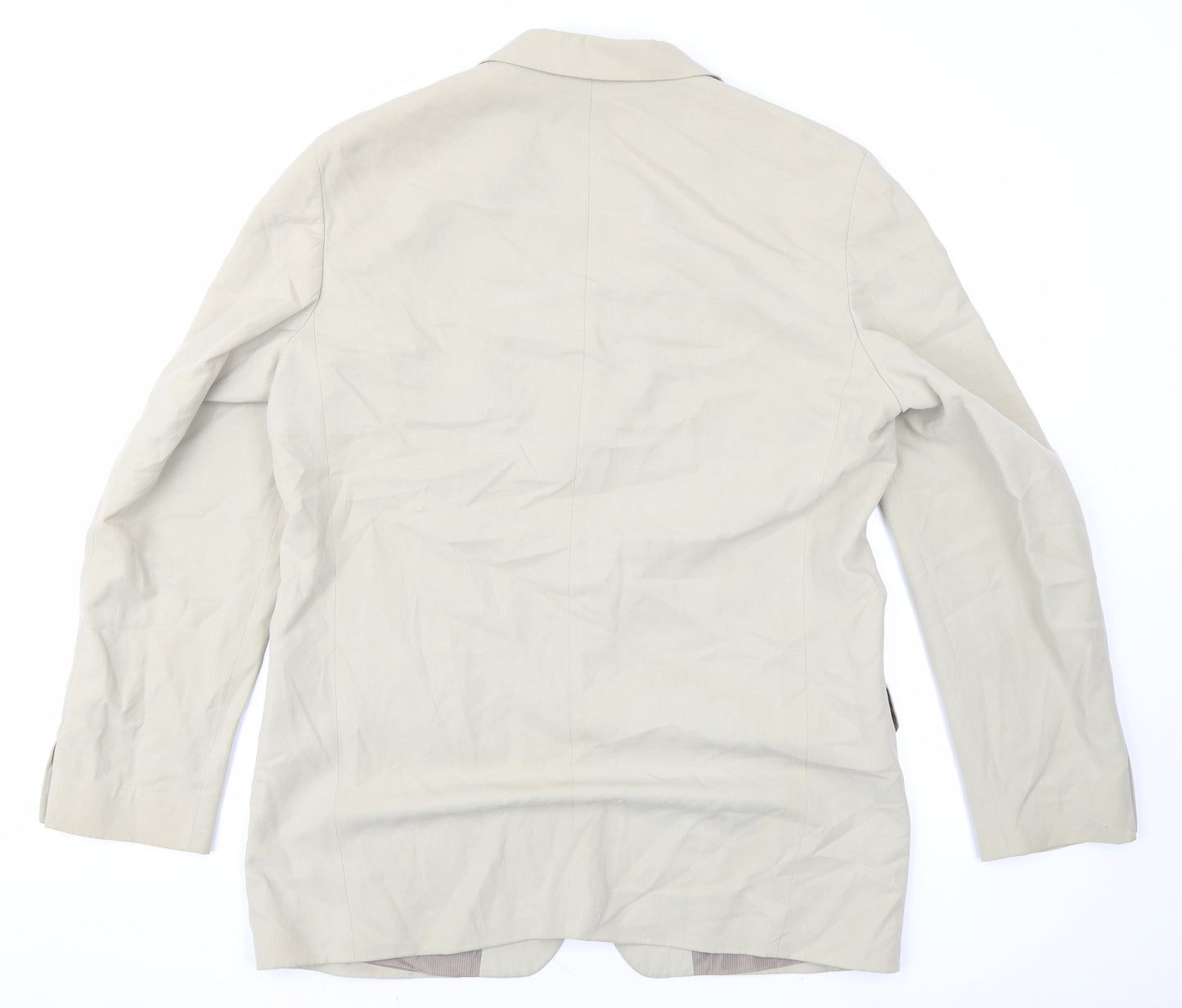 Marks & Spencer Mens Beige   Jacket Blazer Size M