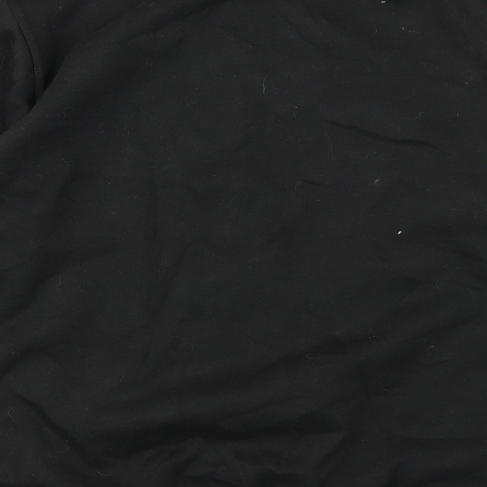 Peacocks Womens Black   Pullover Sweatshirt Size M