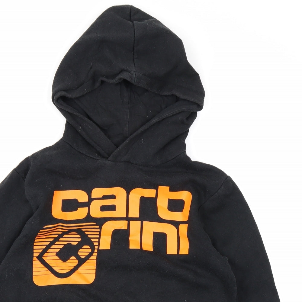Carbrini Boys Black   Pullover Hoodie Size 12-13 Years