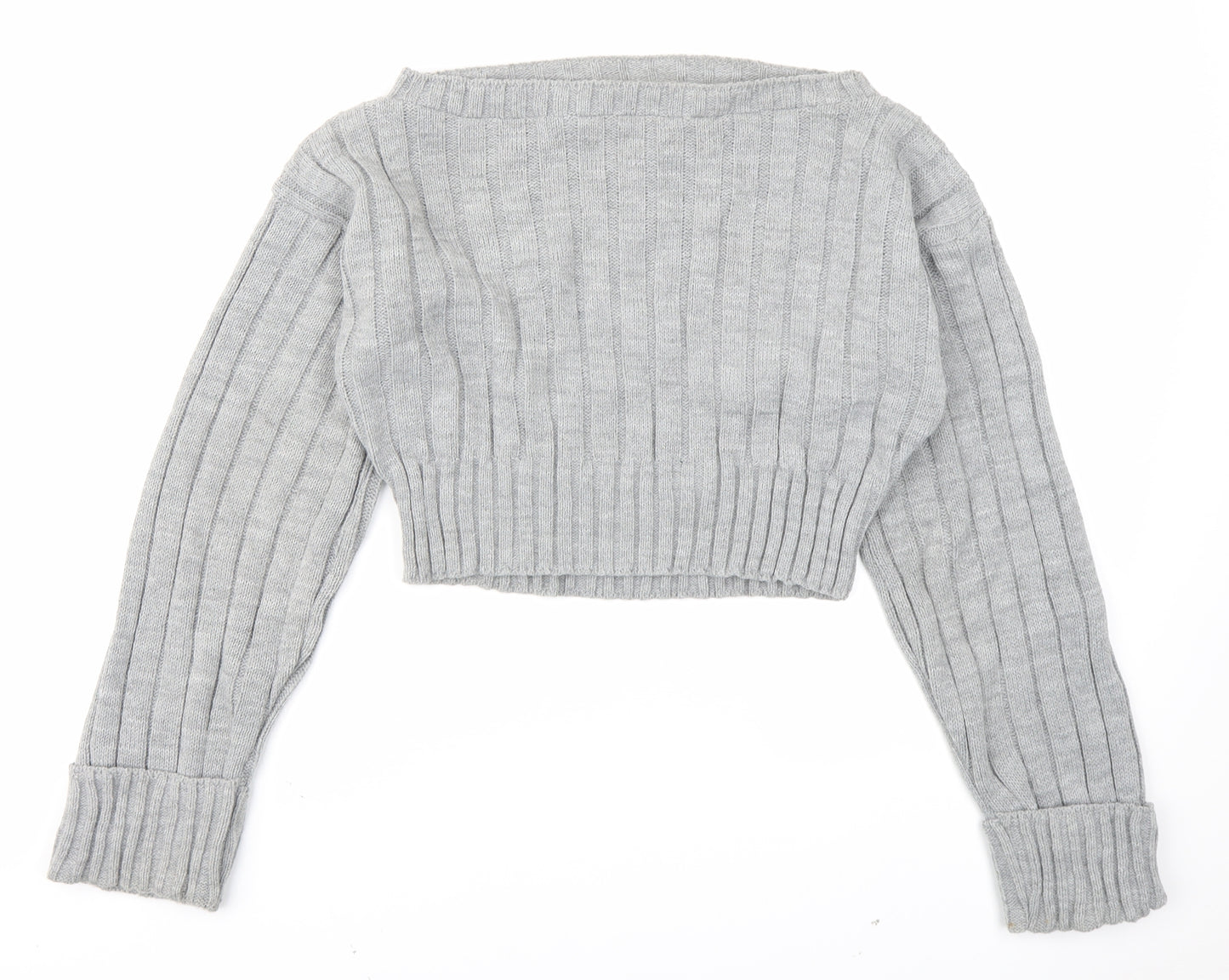 Preworn Womens Grey   Pullover Jumper Size M  - cropped