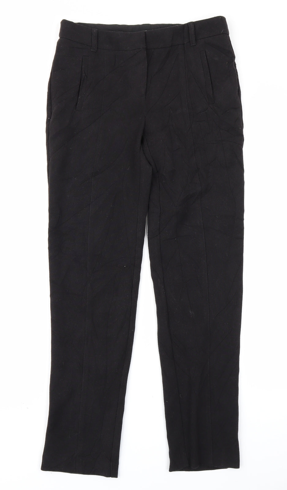 NEXT Womens Black   Trousers  Size 6 L28 in
