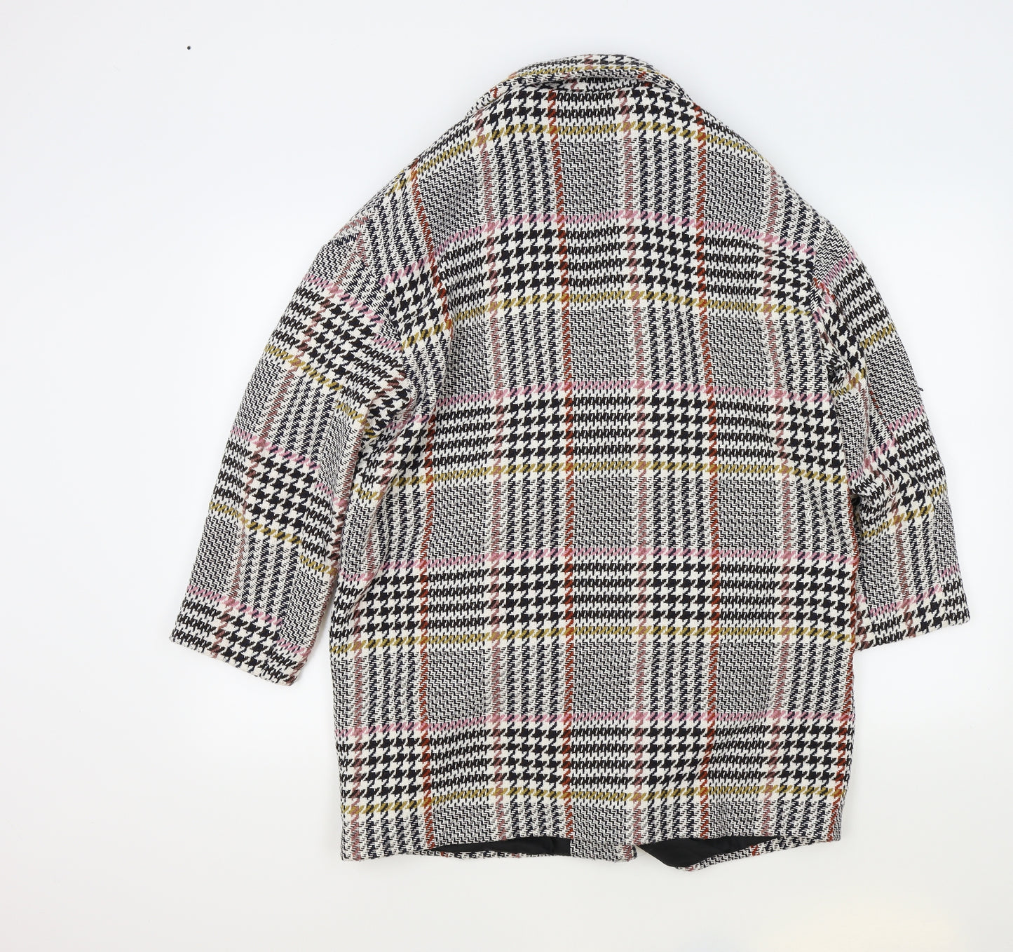 stadivarius Womens Multicoloured Check  Jacket  Size L