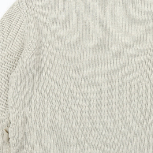 stadivarius Womens Beige   Pullover Jumper Size M  - open sides