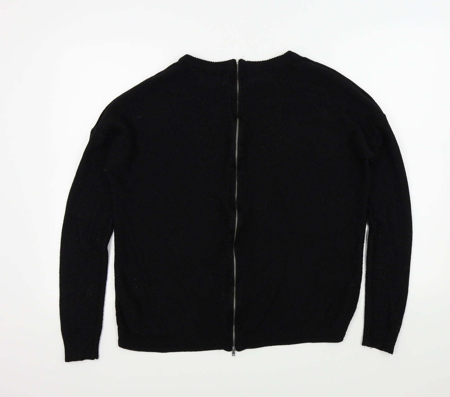 Papaya Womens Black   Pullover Jumper Size M