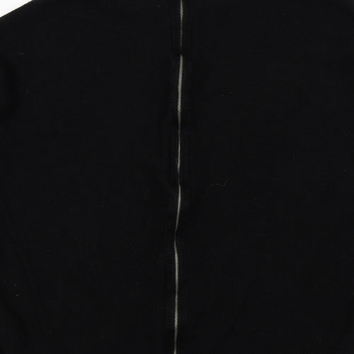 Papaya Womens Black   Pullover Jumper Size M