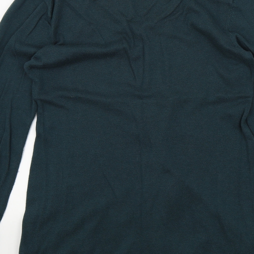 H&M Womens Green   Pullover Jumper Size L
