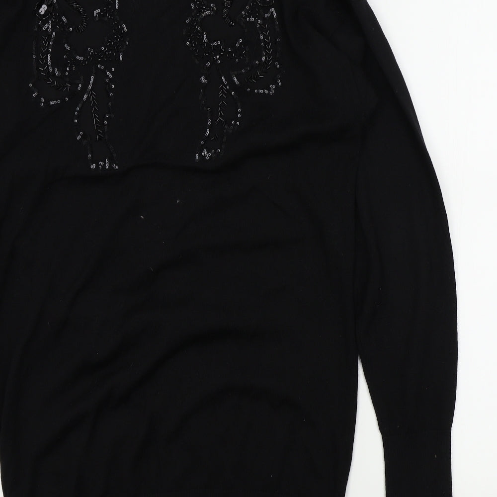 French Connection Womens Black   Cardigan Jumper Size S