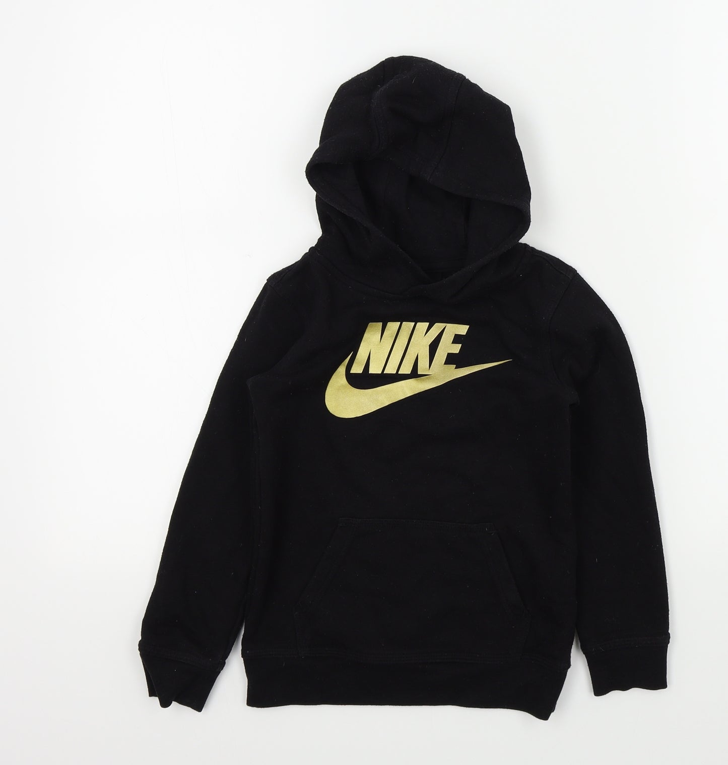 Nike Boys Black   Pullover Hoodie Size 4-5 Years