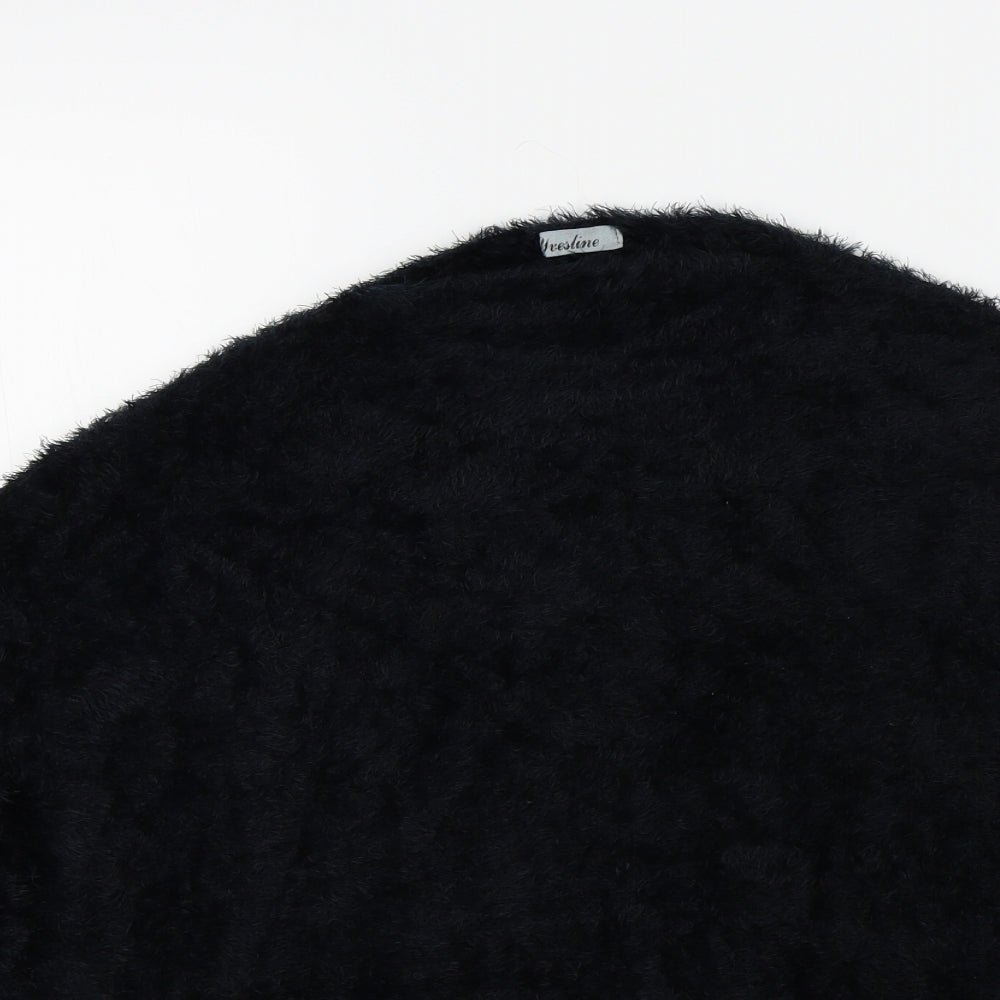 yvesline Womens Black   Pullover Jumper Size M