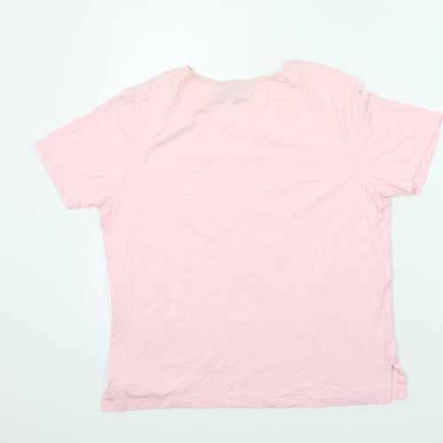 casamia Womens Pink   Basic T-Shirt Size M