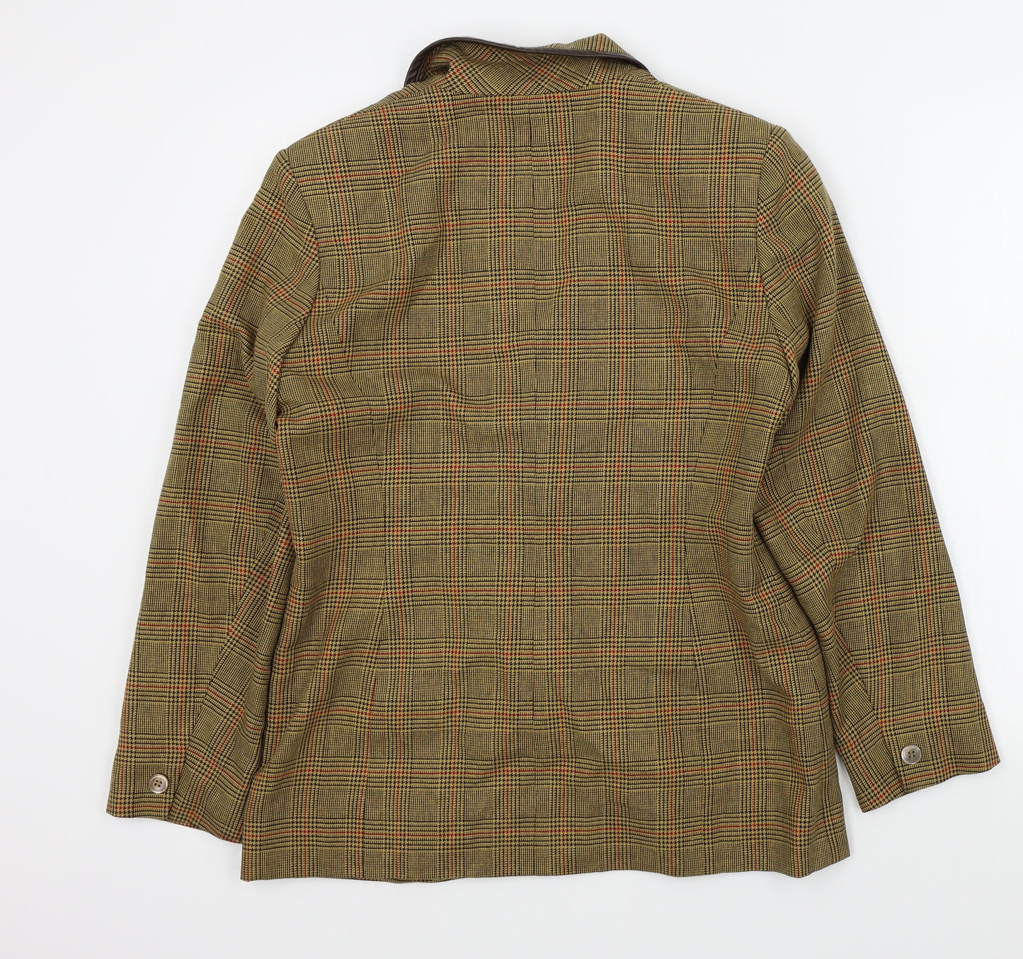 Country Casuals Womens Brown Check  Jacket  Size 12