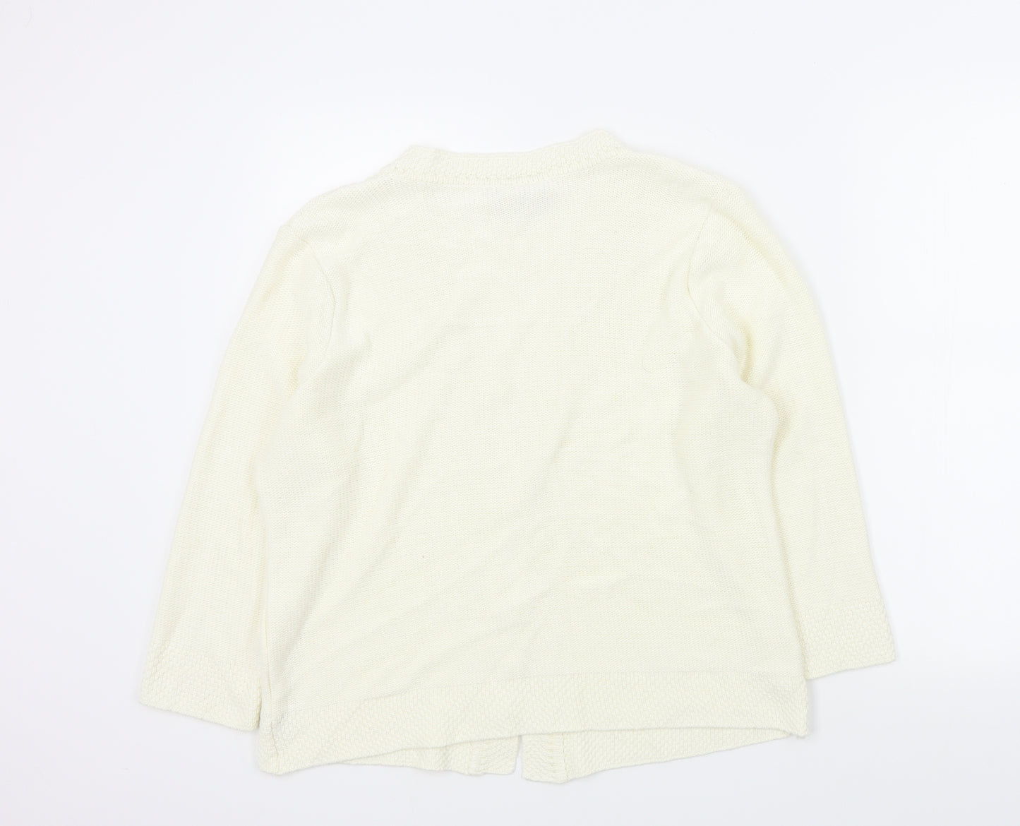 Eastex Womens Beige   Cardigan Jumper Size 18