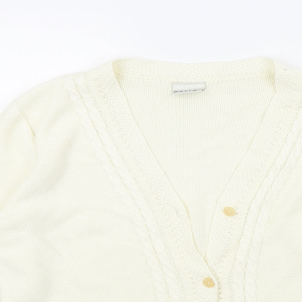 Eastex Womens Beige   Cardigan Jumper Size 18