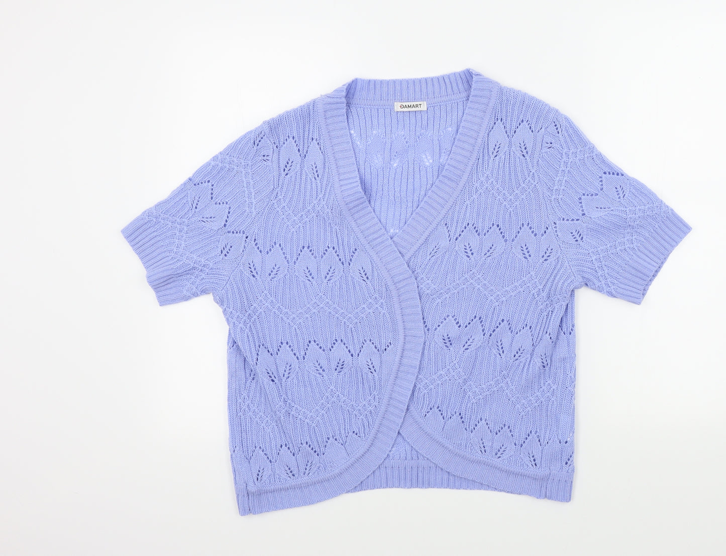 DMART Womens Blue   Cardigan Jumper Size L