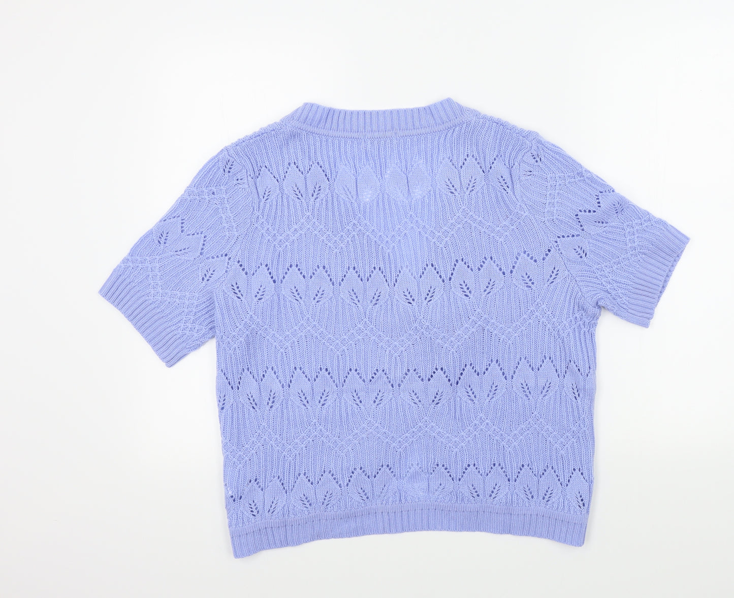 DMART Womens Blue   Cardigan Jumper Size L