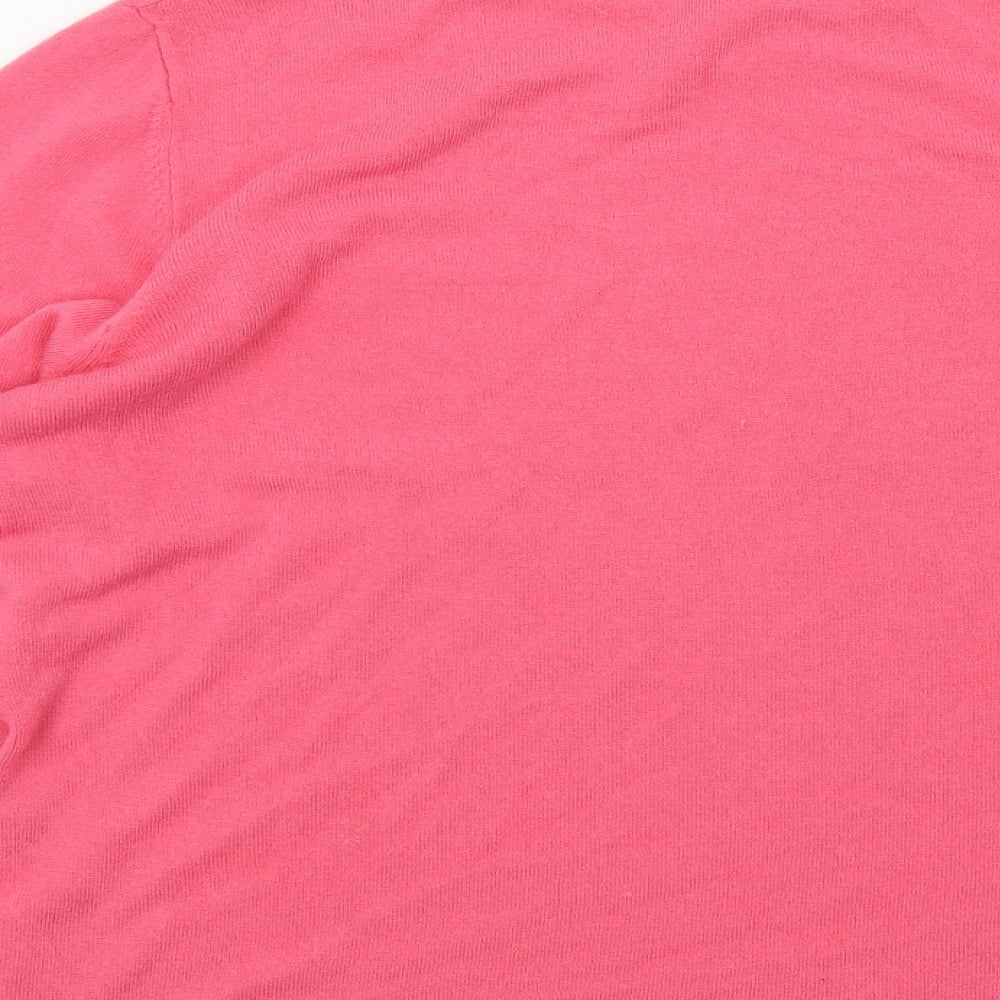 Bonmarché Womens Pink   Pullover Jumper Size 18