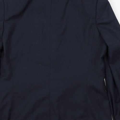 George Mens Blue   Jacket Suit Jacket Size 42