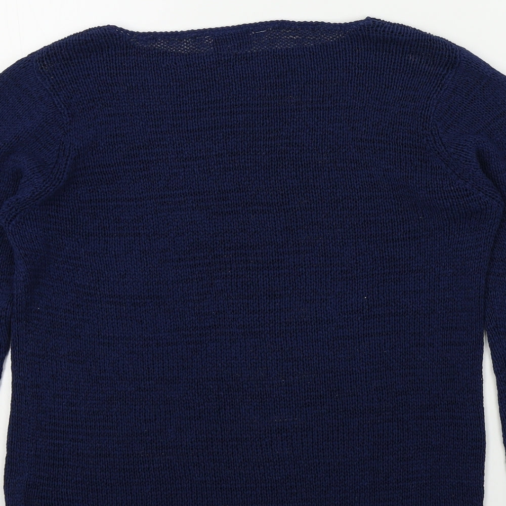 Instyle Womens Blue   Pullover Jumper Size M