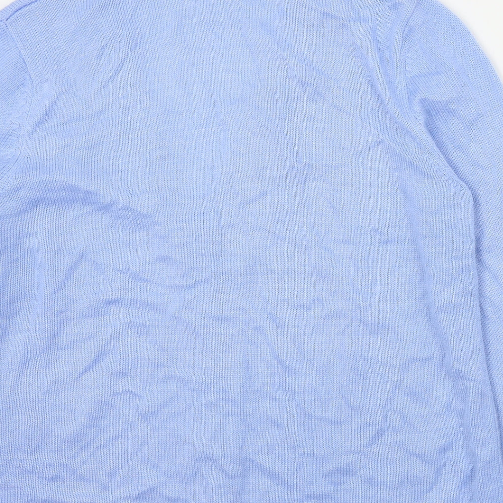 DMART Womens Blue   Cardigan Jumper Size L