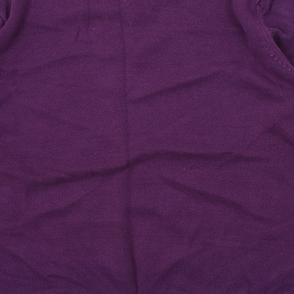 Atlantic Bay Mens Purple   Pullover Jumper Size L