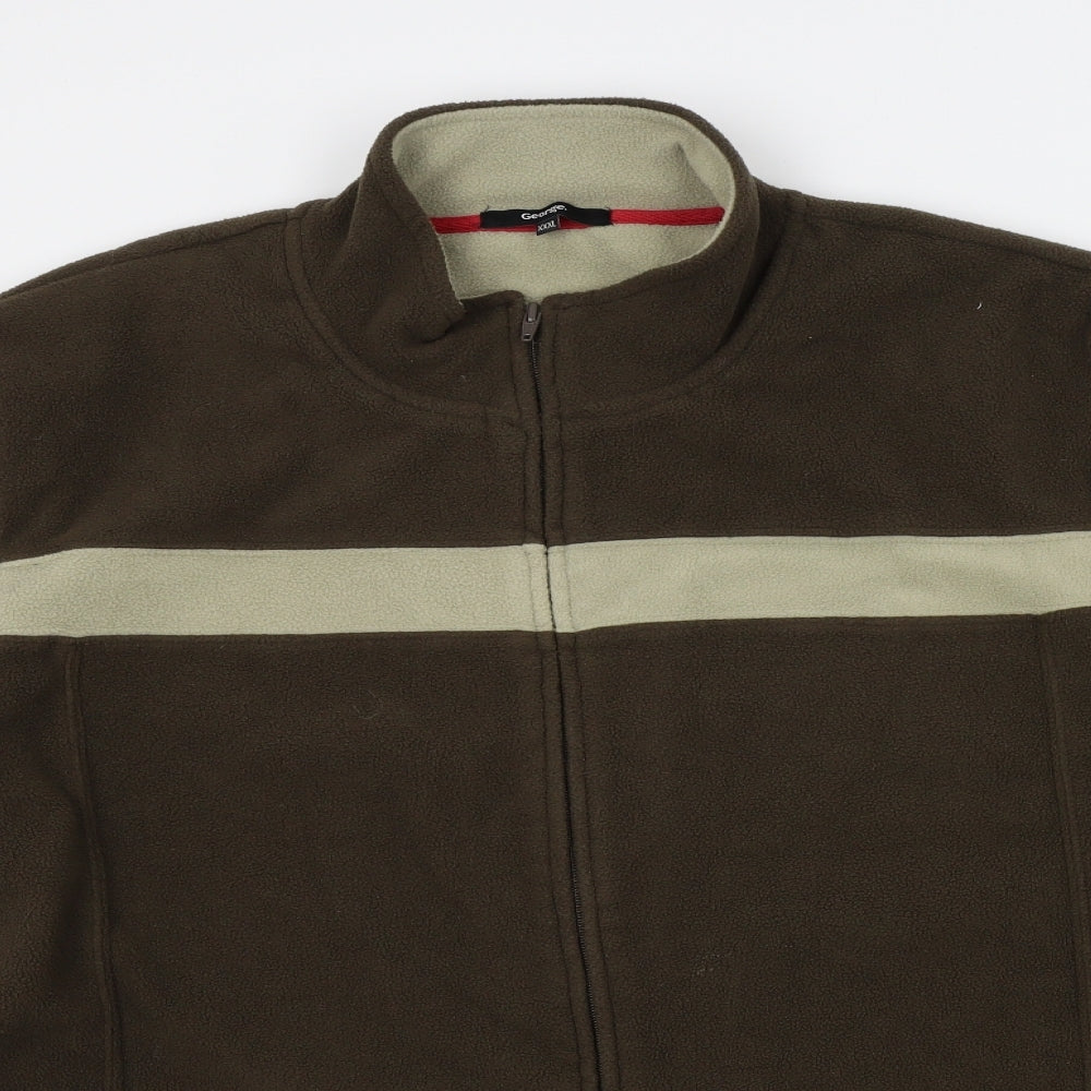 George Mens Brown   Jacket  Size 3XL