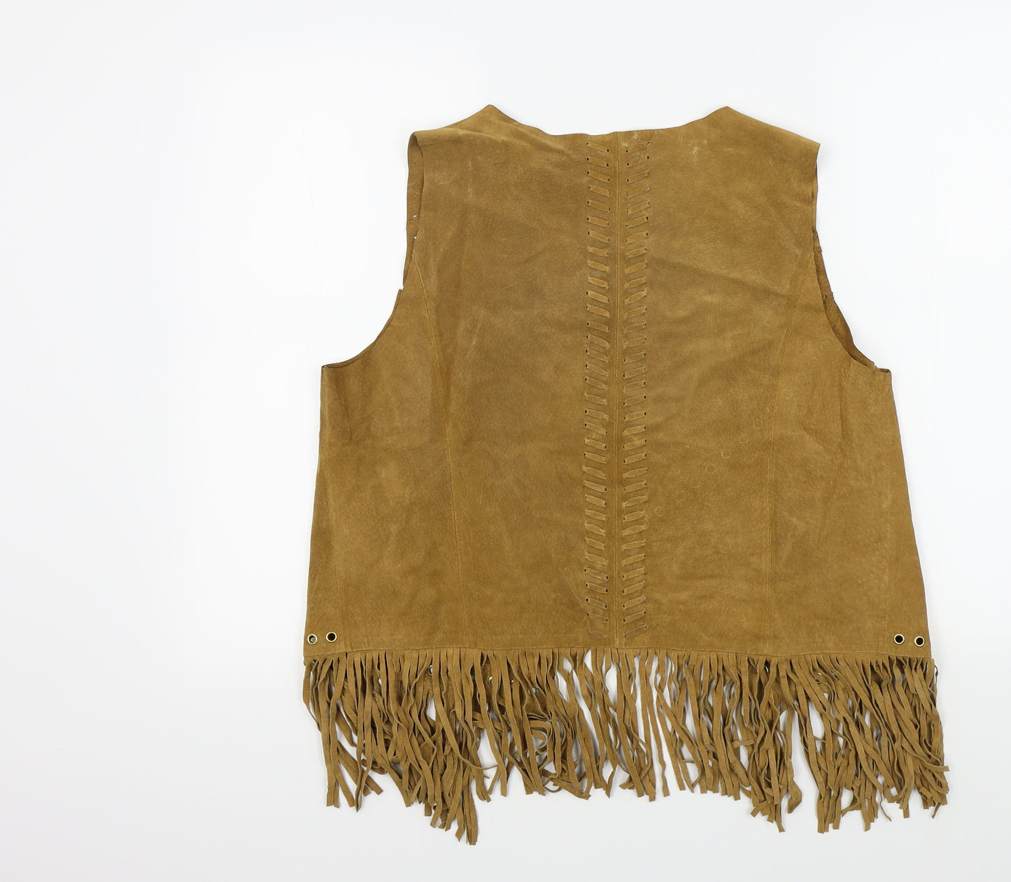 ASOS Womens Brown   Jacket Waistcoat Size 16