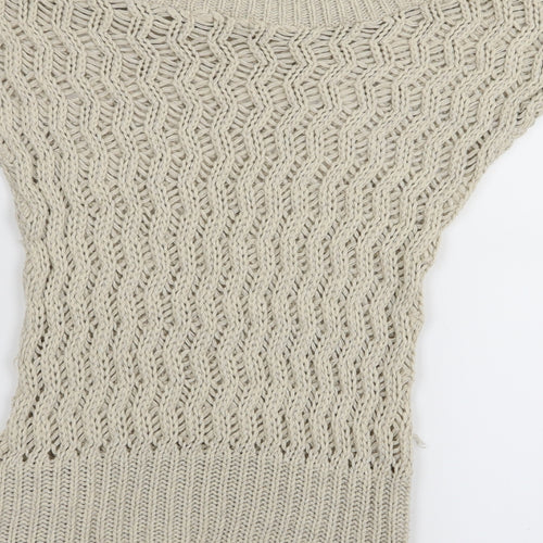 Jane Norman Womens Beige   Pullover Jumper Size 12