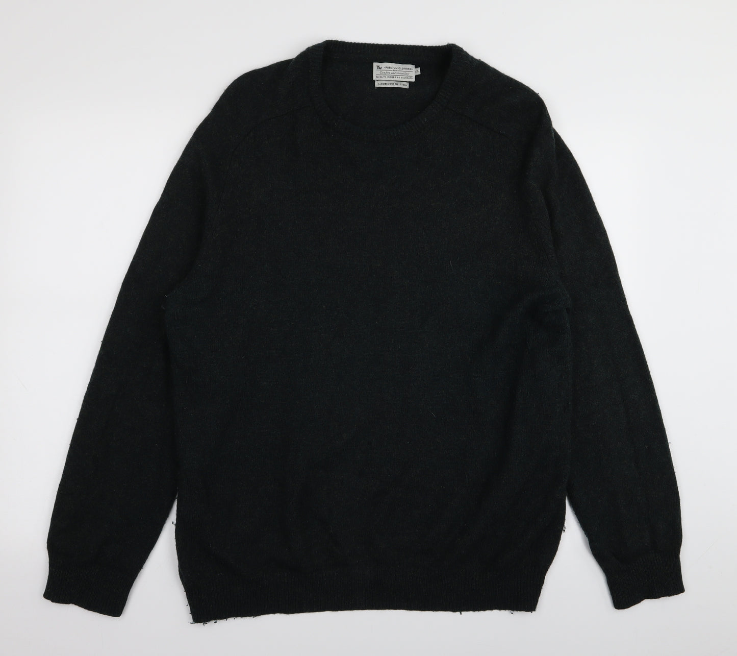 TU Mens Green   Pullover Jumper Size 2XL