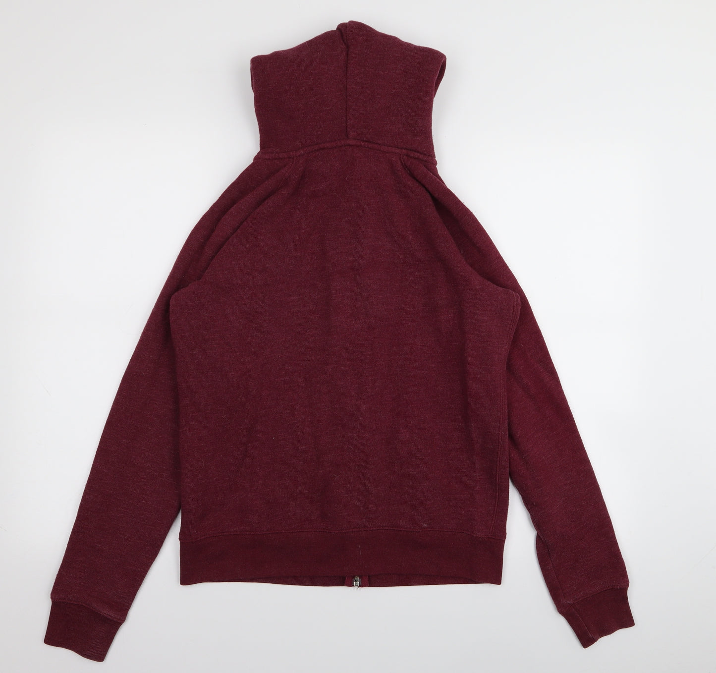 Jack Wills Womens Red   Full Zip Jumper Size 12