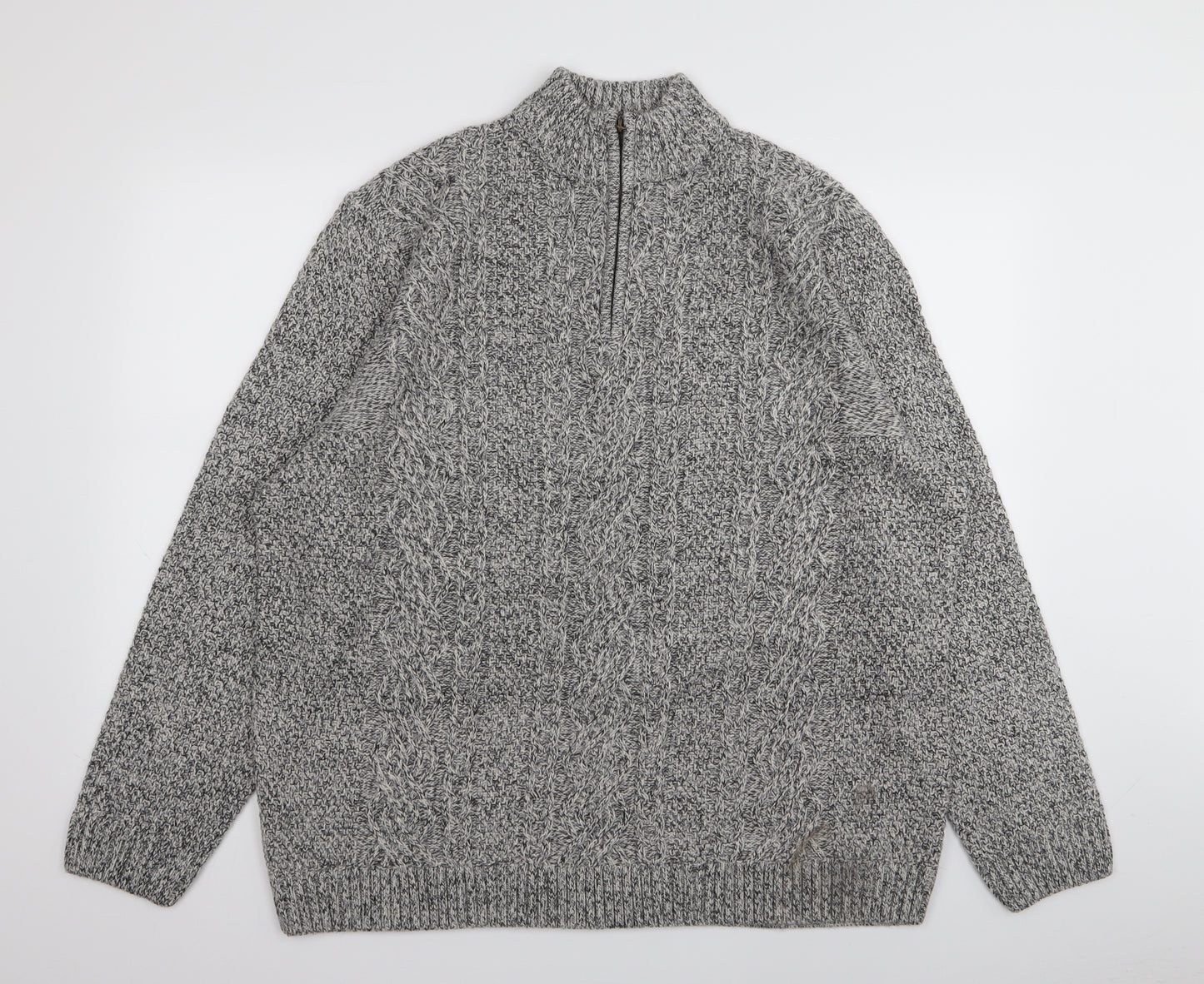 Asda George Mens Grey   Pullover Jumper Size 2XL