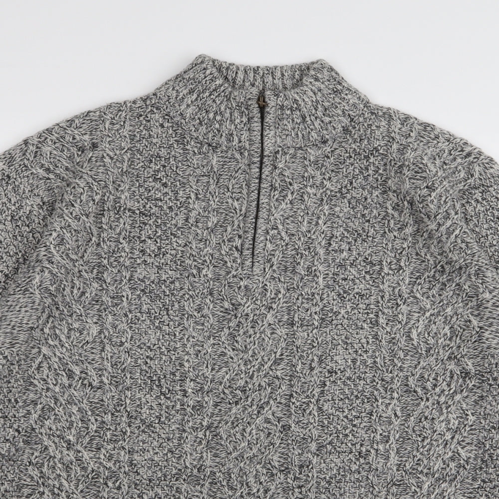 Asda George Mens Grey   Pullover Jumper Size 2XL