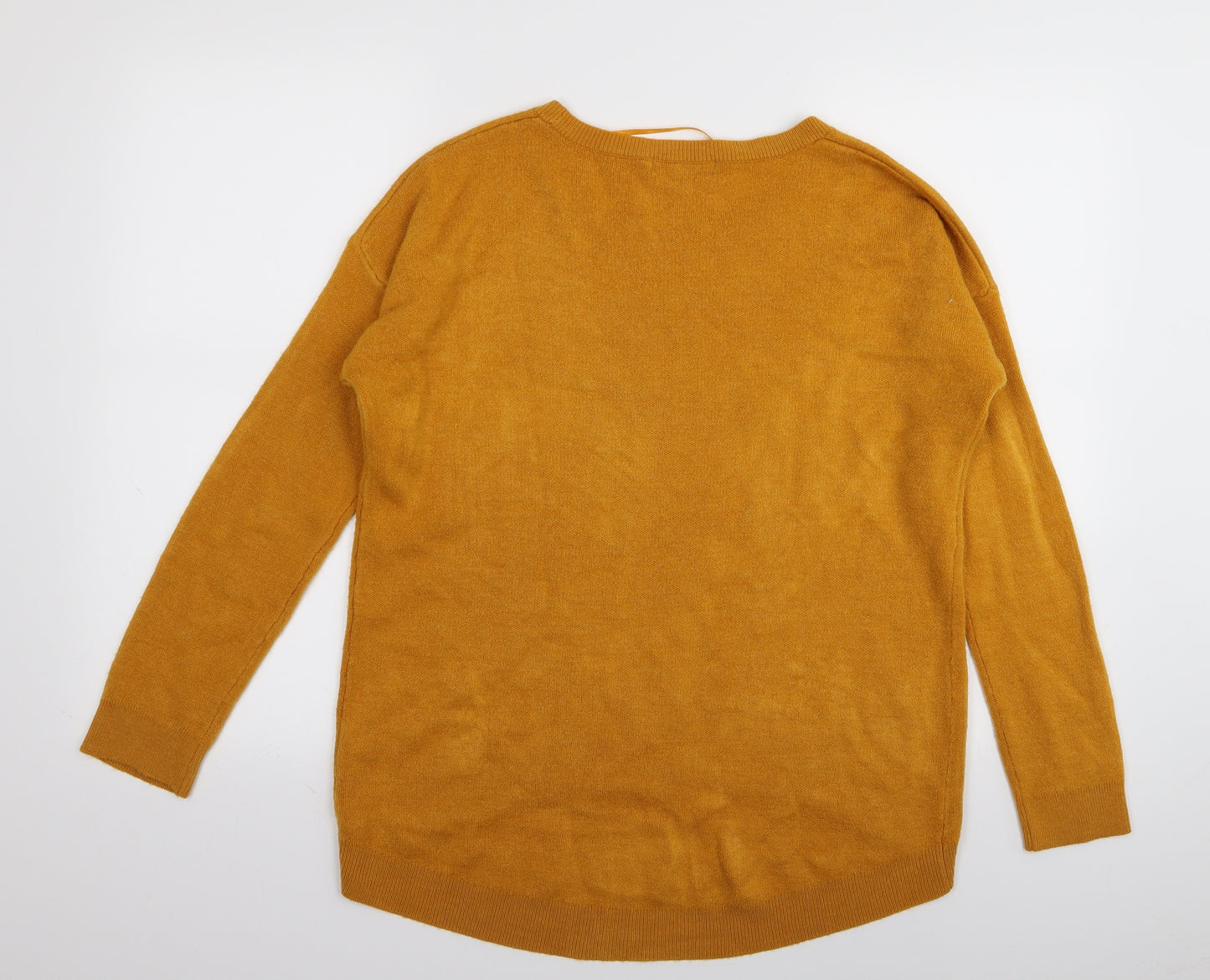 Primark Womens Yellow   Pullover Jumper Size 10