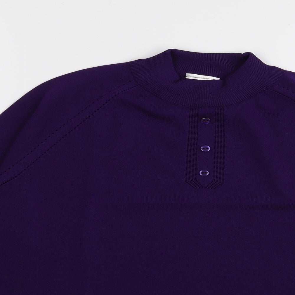 keynote Womens Purple   Basic T-Shirt Size 18