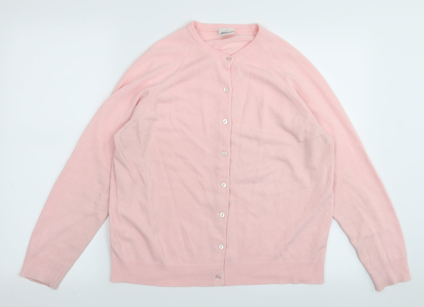 st michael Womens Pink   Cardigan Jumper Size 18
