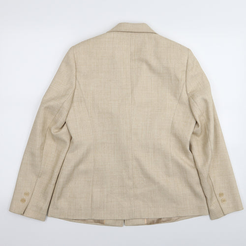 Autonomy Womens Beige   Jacket Blazer Size 10