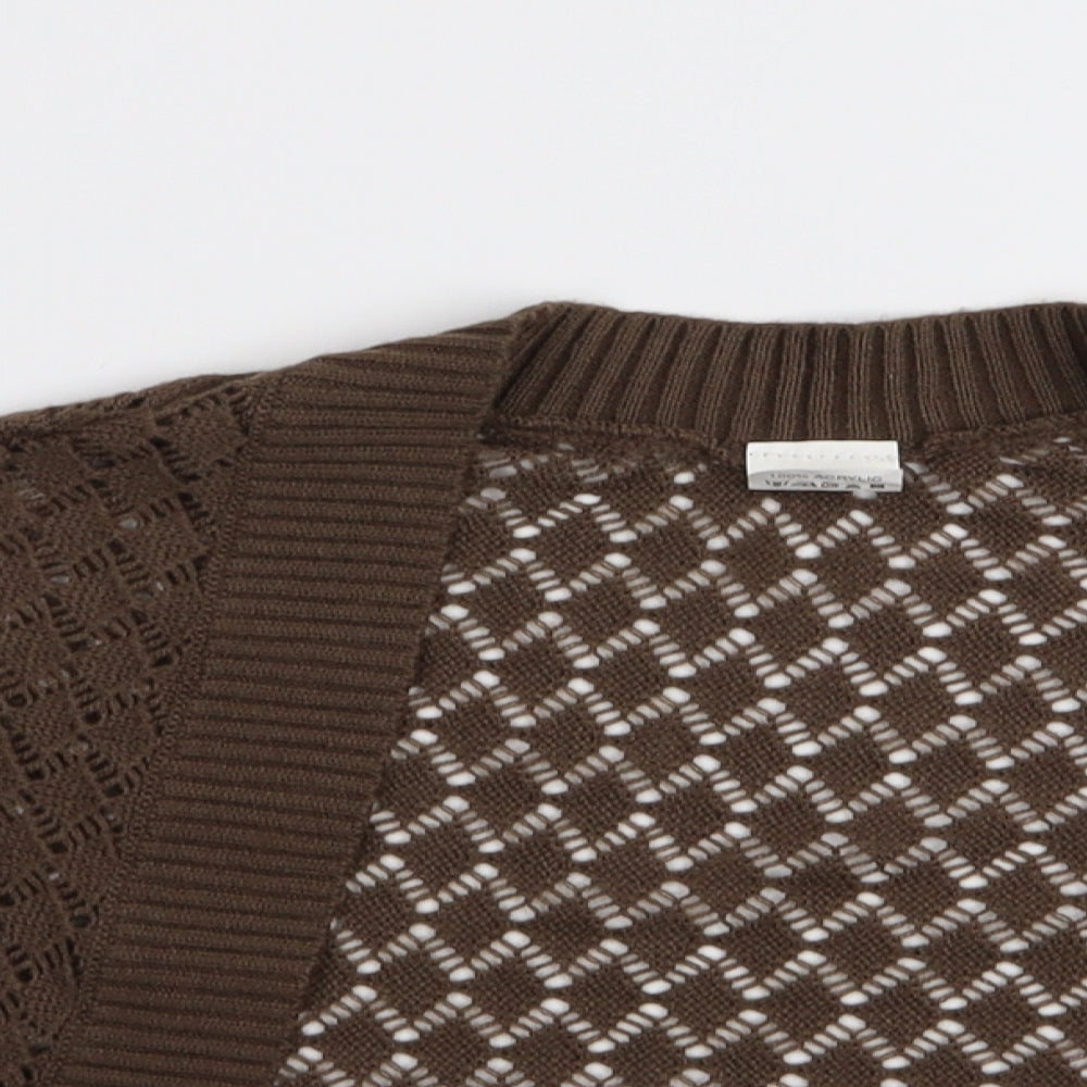 jadore Womens Brown   Cardigan Jumper Size 12