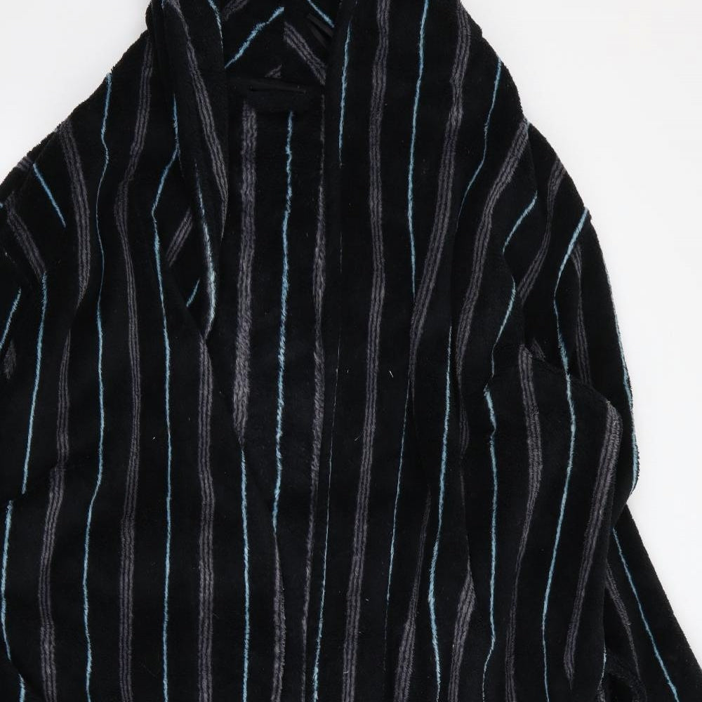 Primark Mens Multicoloured Striped   Robe Size M